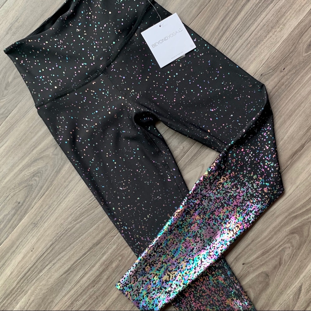 Beyond Yoga Alloy Ombré High Waisted Midi Legging